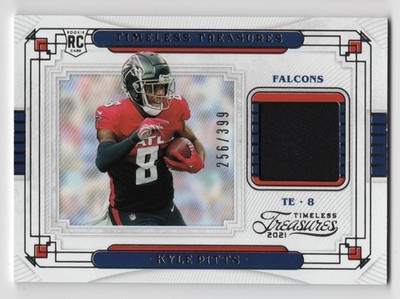 2021 Panini Chronicles Timeless Treasures KYLE PITTS #TT-KPI Base Jersey RC /399