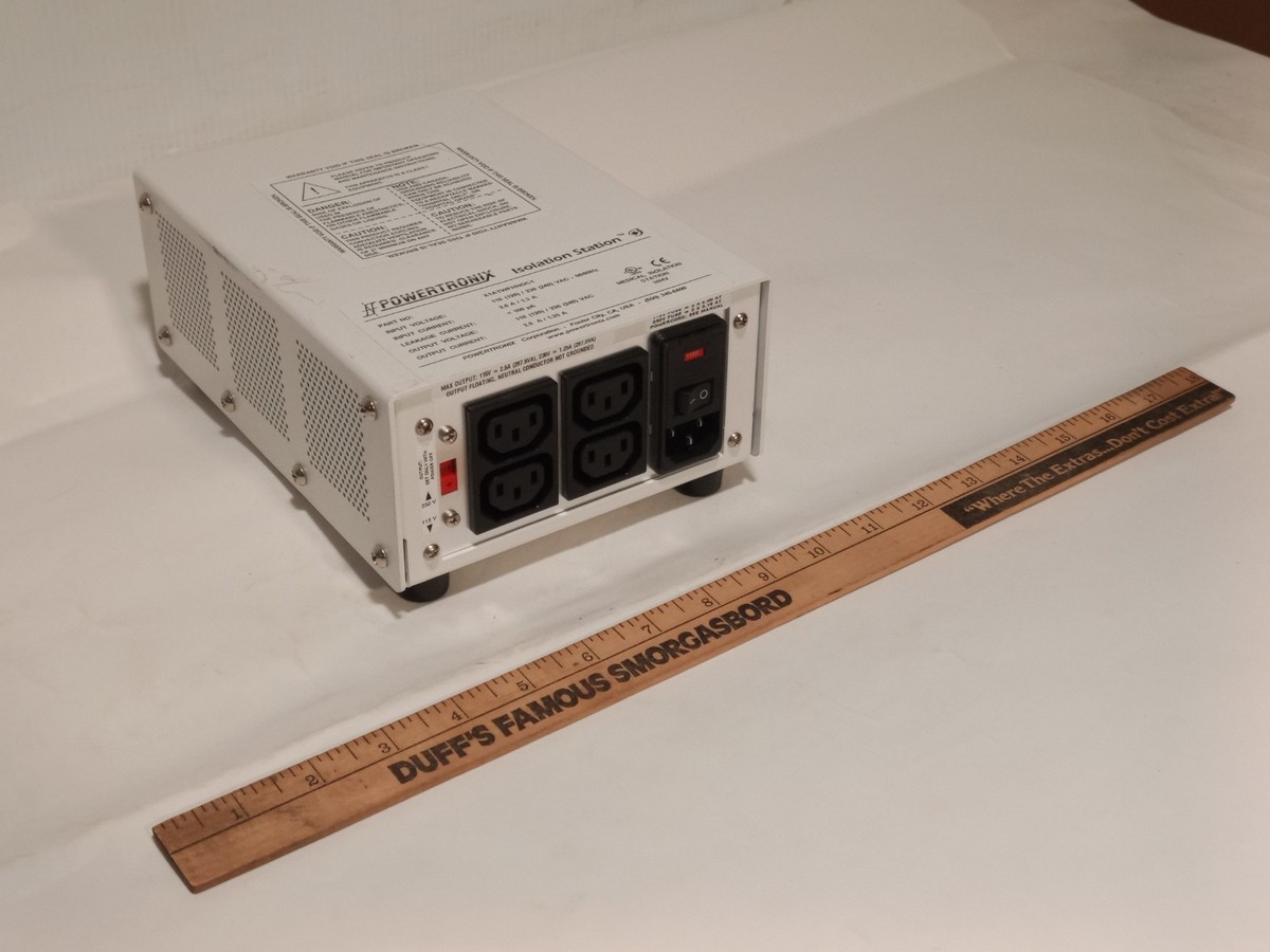 Powertronix X1ATWFHNOC1 Isolation Station 300VA medical 115/230V