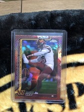 2025 Topps Chrome Football Matt Gay Football Leather Refractor