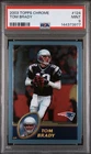 2003 Topps Chrome #124 Tom Brady PSA 9 Mint Great Centering!
