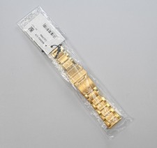 NOS Citizen Men's Gold Tone SS 22mm Bracelet Band for Citizen Watch- MX0002-52X 