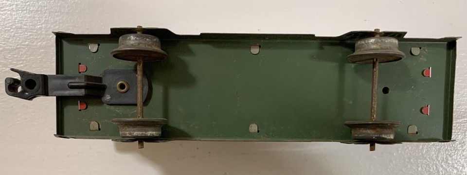 Marx train - 7 inch 3855 Monon Caboose - Knuckle Coupler | eBay