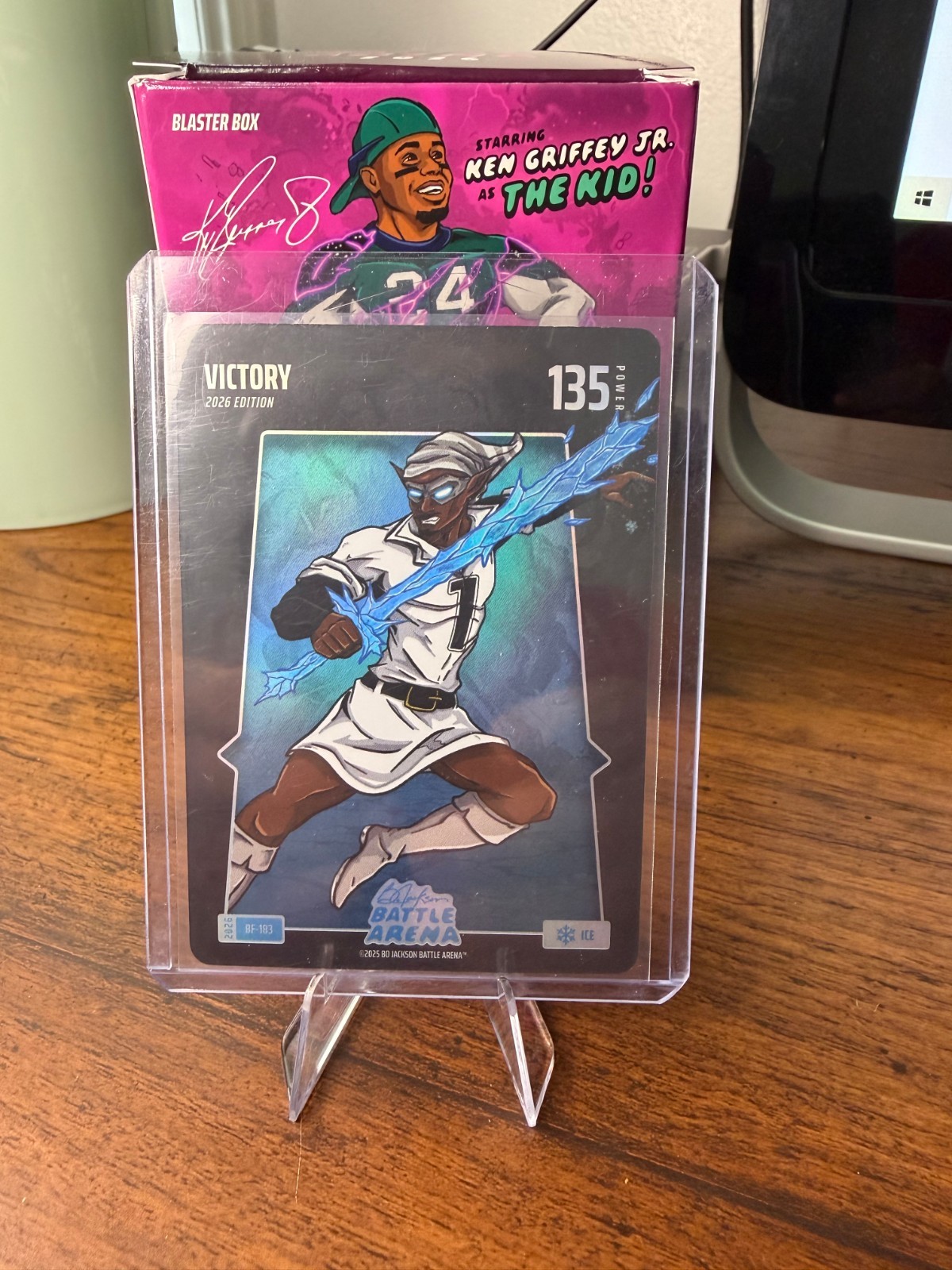 VICTORY (Victor Wembanyama) Bo Jackson Battle Arena #BF-183 Battlefoil Ice