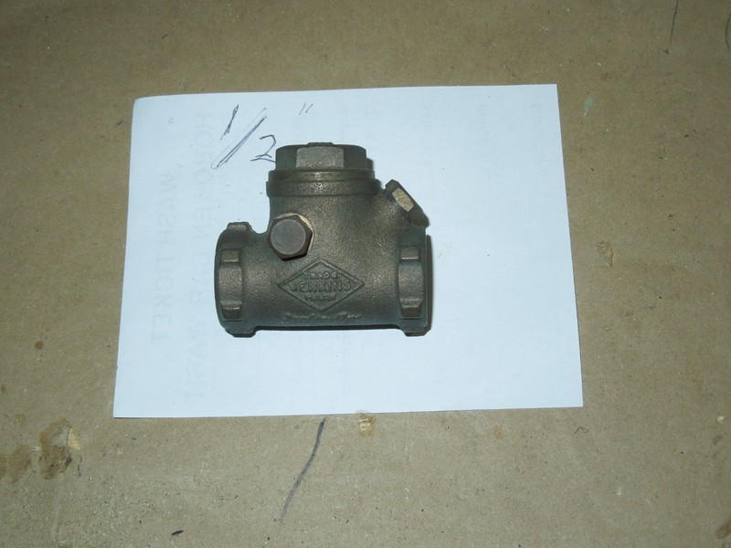 BRASS CHECK VALVE 1/2inch