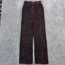 Vintage 70s Levi's Corduroy Pants Women's 9 Dark Brown California Straights