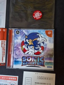 Sonic Adventure Sega Dreamcast NTSC-J Japanese Complete Edition Used Game