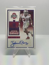 2016 Panini Contenders #208 - Joshua Perry - College Ticket Blue Auto -Buckeyes