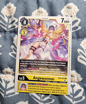 Angewomon Draconic Roar EX3-034 - Digimon