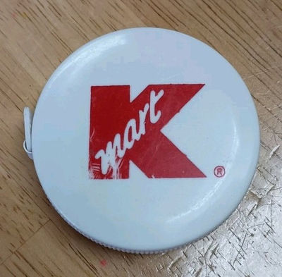 #ad #ad Vintage Kmart Small Pocket Advertising Tape Measure $5.00