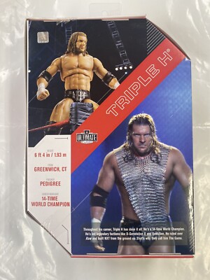 Mattel WWE Elite Ultimate Triple H トリプル Triple H (HHH) - WWE Ultimate Edition 3 Toy Wrestling Action