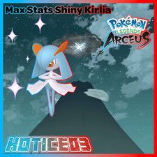 Pokemon Legends: Arceus Shiny Kirlia Max Stats