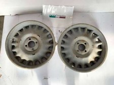 COPPIA CERCHI TIPO FERGAT FIAT 500 TOPOLINO BARCHETTA COMPETIZIONE 18 FORI (H...
