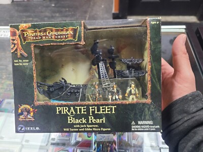 Pirates of the Caribbean Dead Man's Chest Pirate Fleet - BLACK PEARL SEALED