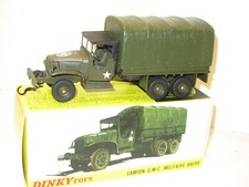 DINKY TOYS, camion GMC militaire baché version N2 "super dinky" T