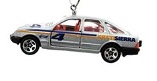Christmas Ornament for Ford Sierra 2-3 GHIA Silver