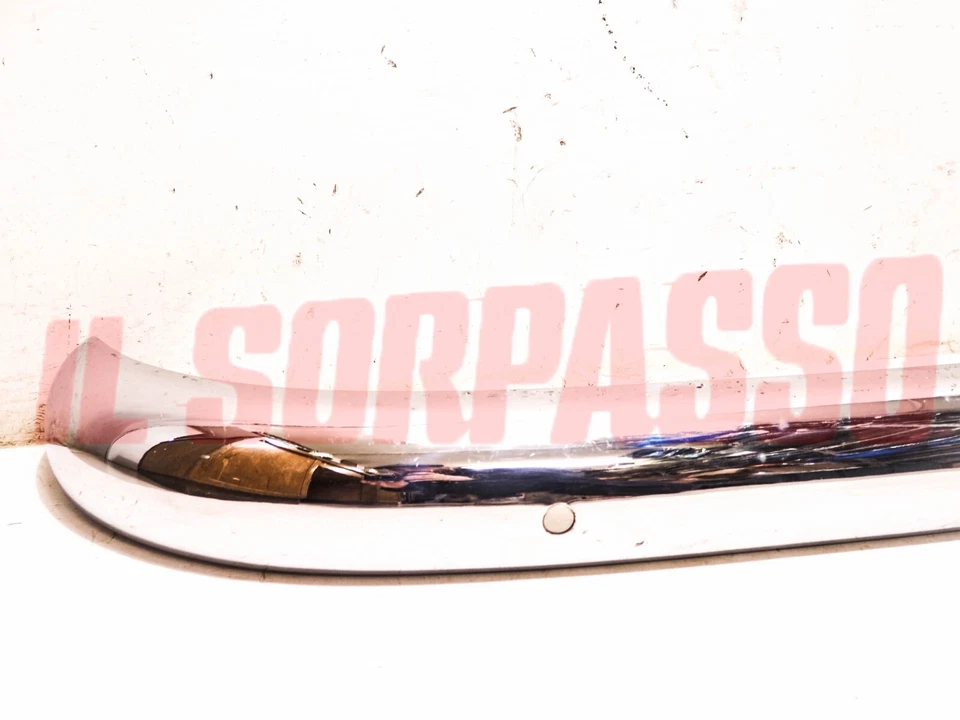 PARAURTI POSTERIORE FIAT 1100 D ORIGINALE CON IMPERFEZIONI — 第 2/4 张图片