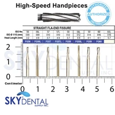 Burs FG56 FG57 FG58 FG59 FG60 FG56L FG57L FG58L Beavers Carbide Bur