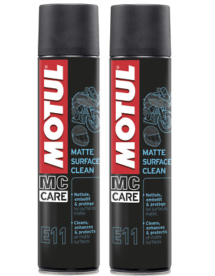 MOTUL MC CARE E11 MATTE SURFACE CLEAN 2x400 ml Reiniger für matte Oberflächen