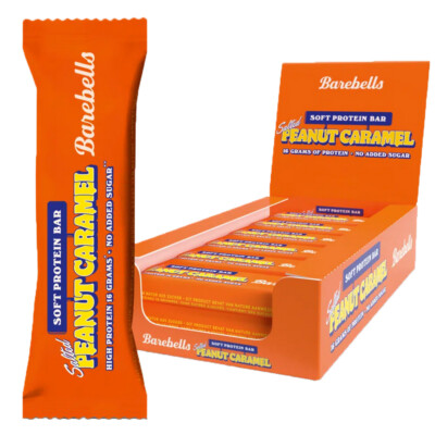 (43,92 EUR/kg) Barebells Soft Protein Bar 12 x 55g Riegel Kiste - Eiweiß Snack