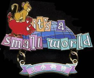 Disney Pin Wdi It S A Small World Hkdl Lion King Simba Pumbaa Le 300 Ebay
