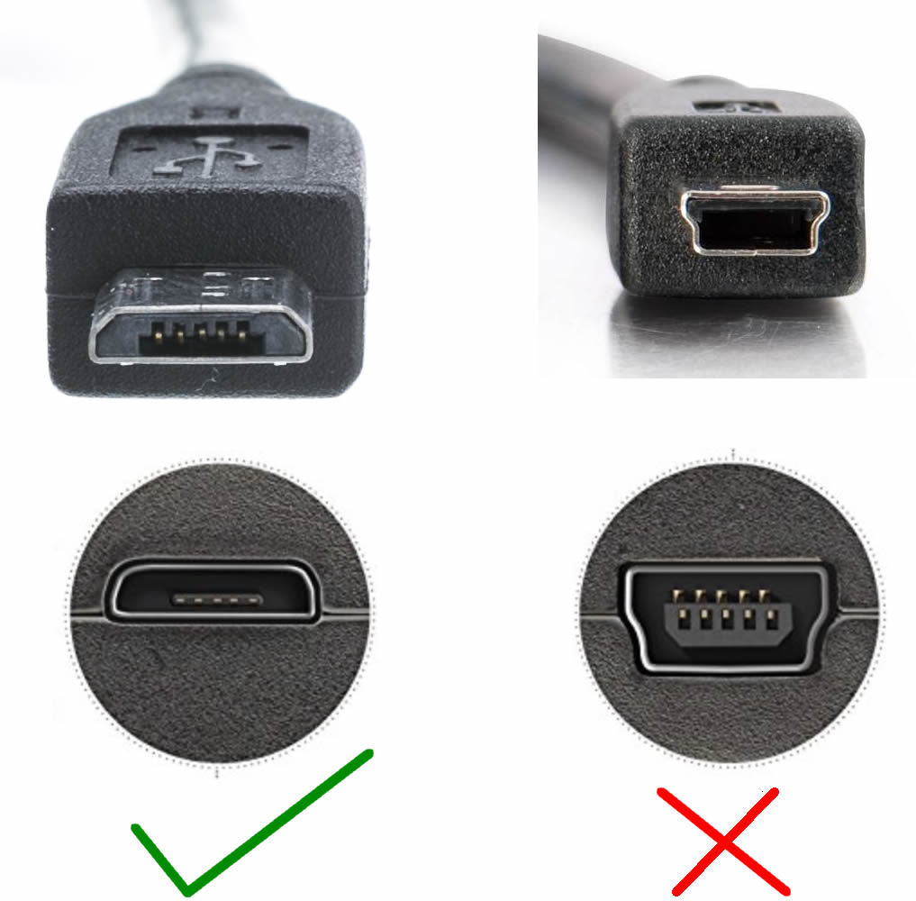 Cavo USB Per Fotocamera Sony HDR AS10/AS15/AS20/AS30/AS50/AS100 &ndash; BOKA, 3 Piedi