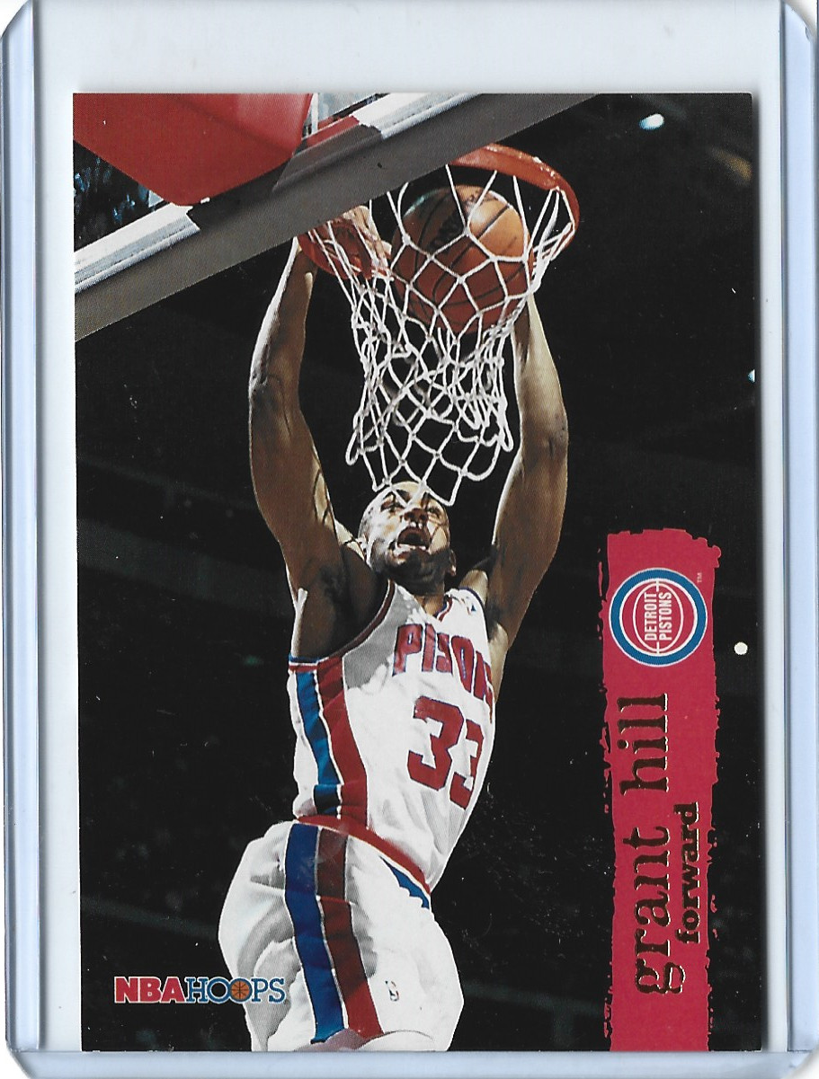 Grant Hill #46 (Basketball Cards 1995 Hoops) — is it worth grading?