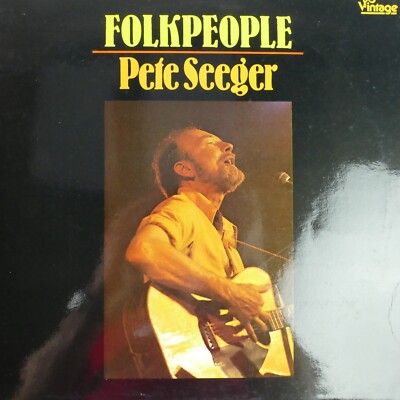 Pete Seeger Folkpeople 1963 Vintage Records F 50006 LP-6944