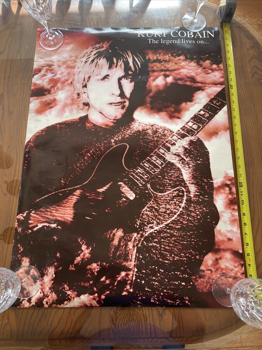 NIRVANA ポスター　Vintage　ヴィンテージ 　poster Vintage Original 1993 Nirvana Group Shot Poster Music