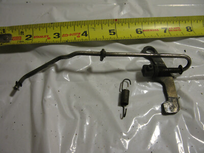 recoil starter lockout  1950s Johnson model RD-19 outboard motor Holiday Bronze