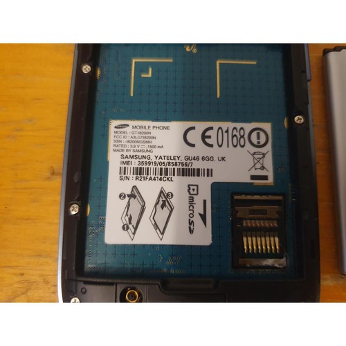 Samsung Galaxy S3 Mini VE GT-I8200N Smartphone Black 4" Screen (1GB+8GB) - Parts - Picture 11 of 14