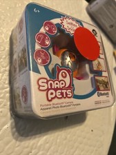 NEW WowWee Snap Pets ORANGE DOG Selfie Portable Blue Tooth Camera