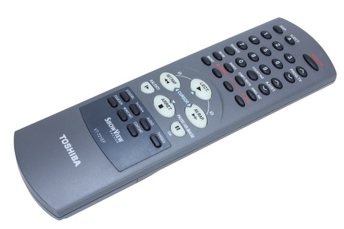 Télécommande D'origine Toshiba VT-721EF Pour Magnétoscope VCR - Occasion - Garantie 6 Mois
