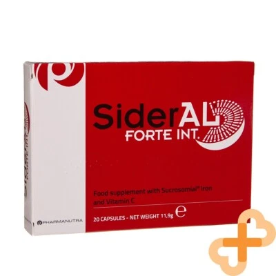 SIDERAL FORTE 20 Capsules Supplement with Vitamin C and Iron Heart Health