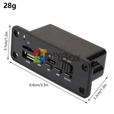 Audio Amplifier Decoder Board Audio Module TF Radio Bluetooth Car MP3 Player