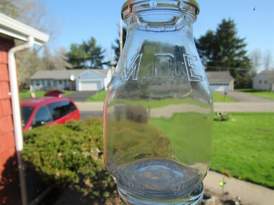 SSEHP Milk Bottle M.D.E Dairy Memphis TN SHELBY COUNTY 1951