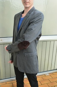 Details About The Kooples Veste De Costume Blazer Gris Taille 50 M Homme