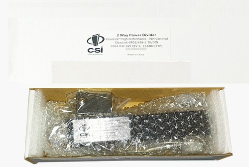 Divisore di alimentazione ClearLink High Performance SPD2/698-2.7K/DIN 2 vie - Nuovo con scatola SIGILLATO - Foto 1 di 3