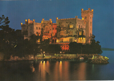 Alte Postkarte - Trieste - Castello di Miramare