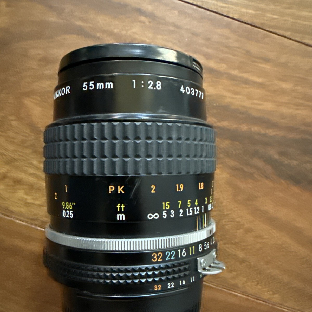 Nikon Micro Nikkor 55mm 1:2.8 Lens 403777 Japan | eBay Nikon Micro Nikkor 55mm 1:2.8 Lens 403777 Japan | eBay