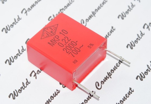 10pcs - WIMA MKS4 0.22uF (0,22µF 220nF) 400V 5% Pitch:10mm - Foto 6