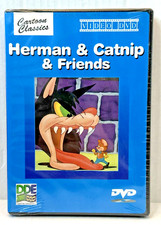 Herman Catnip Friends (DVD, 1997) Brand New Factory Sealed RARE!