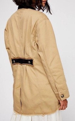Free People Passenger Jacket Military 