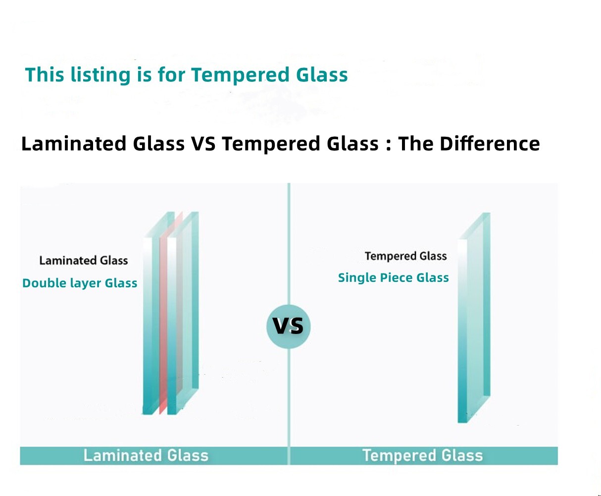 Passenger/Right Front Door Window Glass Tempered For 2010-2015 Lexus RX350 RX450