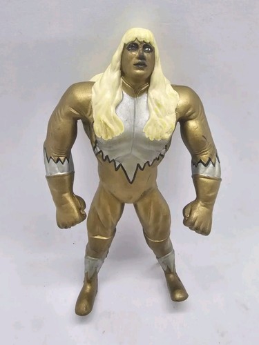 Goldust Official WWF WWE Just Toys Bend-Ems Poseab...