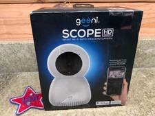 Geeni Scope HD 1080P Smart WiFi Motion Security Auto Tracking Camera New
