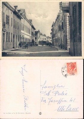 Bozzolo, Via Sergio Arini, Lebendig Und Schön - Lombardia (MN) - FG/VG 45976