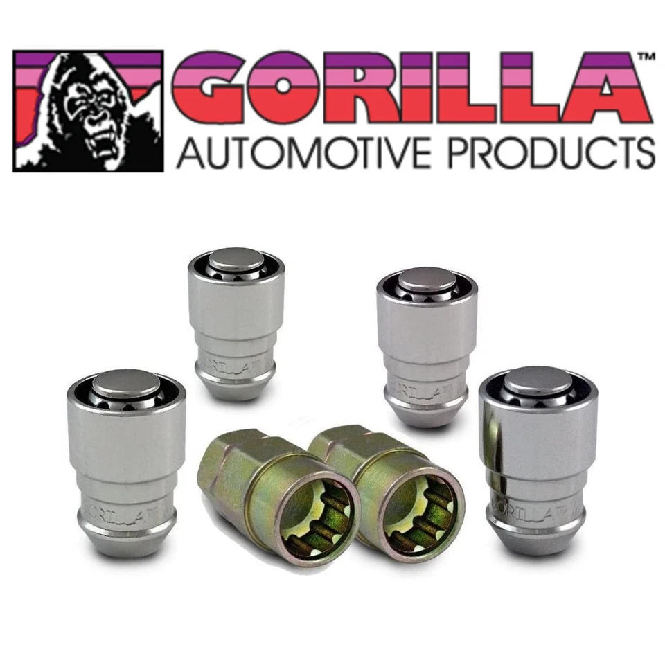 Cerraduras de rueda cromadas Gorilla Guard (2 llaves) 12 mm x 1,50 bulto bellota 61631-2K Foto 2 de 4