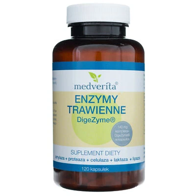 Medverita Medverita Digestive Enzymes DigeZyme® 140 mg 120 Kapseln