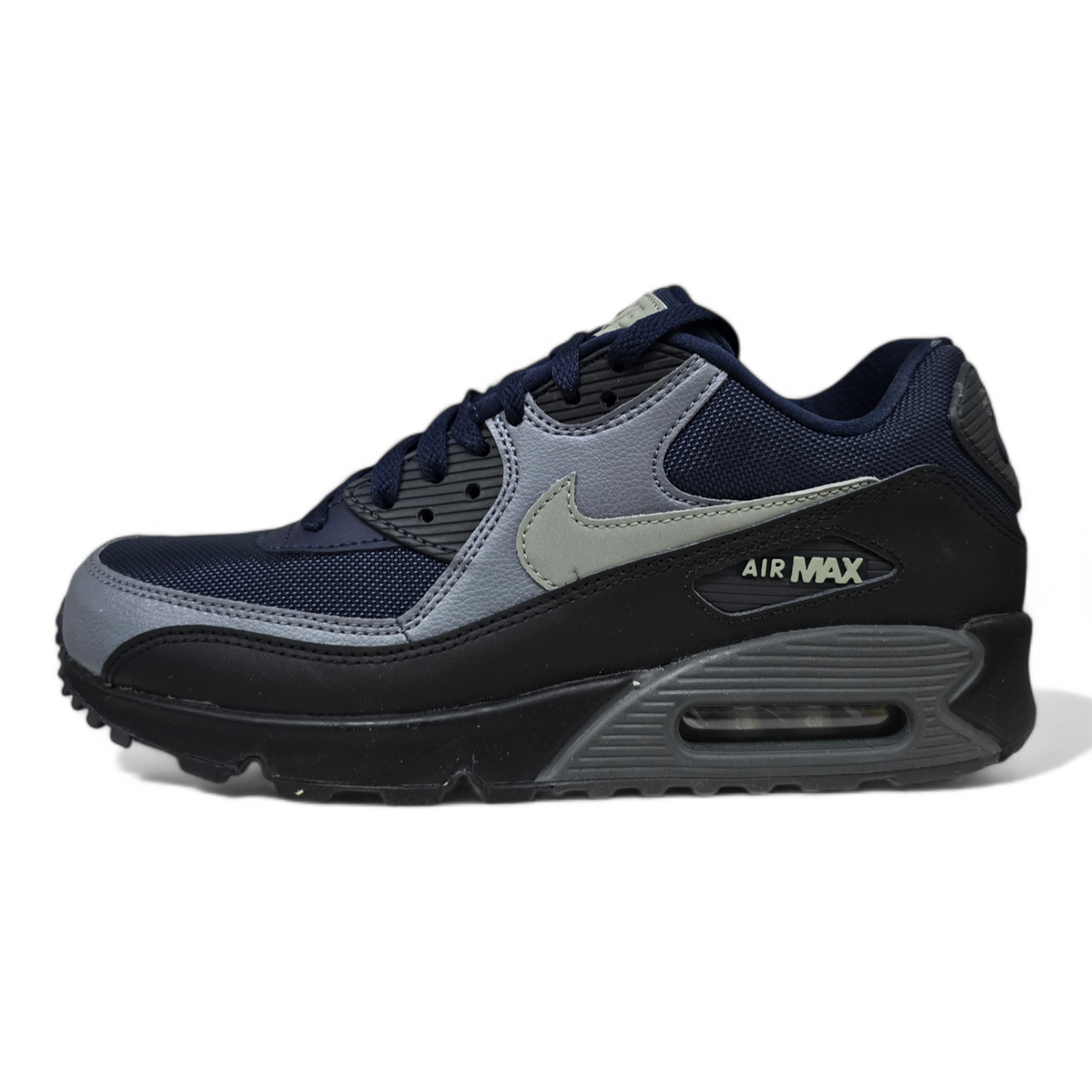 Nike Air Max 90 Essential 'Obsidian' Trainers (537384 426) UK