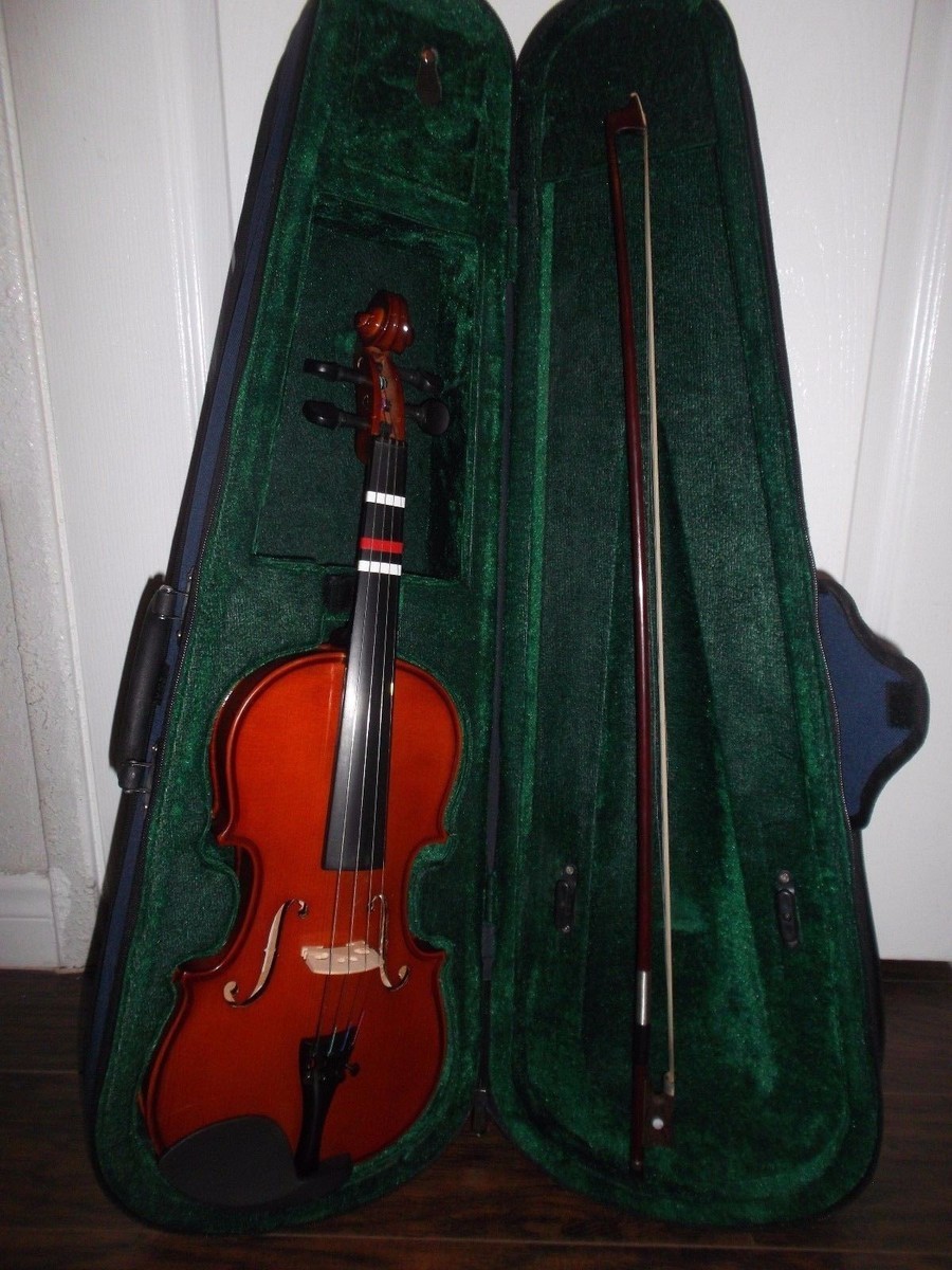 Harmonia Violia Violin 3/4 In Excellent Shape With Soft Blue